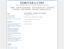 Tablet Screenshot of edrivera.com